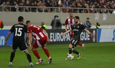 "Qarabağ" səfərdə "Olimpiakos"a uduzdu
