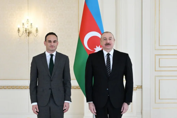 Əliyev Sloveniyanın yeni səfirinin etimadnaməsini qəbul edib