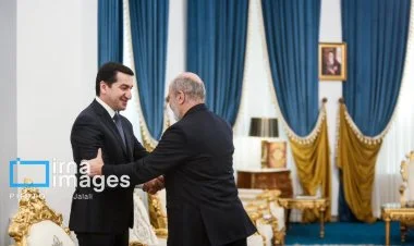 Hikmət Hacıyev İranda  Əli Əkbər Əhmədianla görüşüb