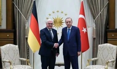 Ankarada Türkiyə və Almaniya prezidentləri görüşüb