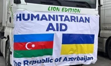 Azərbaycandan Ukraynaya növbəti humanitar yardım göndərilib