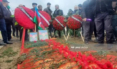 Şəhid Elşən Tağıyevin nəşinin qalıqları Salyanda dəfn olunub