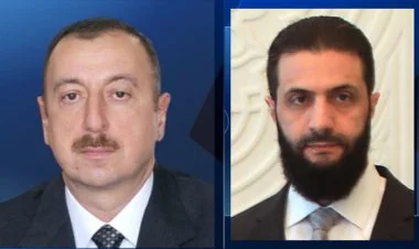 İlham Əliyev Suriya Prezidenti Əhməd əl-Şaraanı təbrik edib