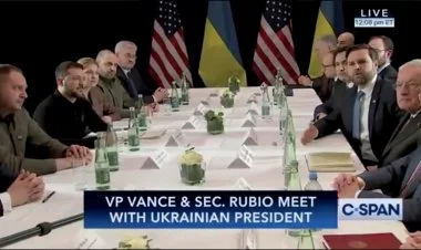 Prezident Zelenski ABŞ-ın vitse-prezidenti ilə görüşüb