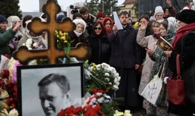 Aleksey Navalnının ölümünün birinci il dönümü qeyd olunub