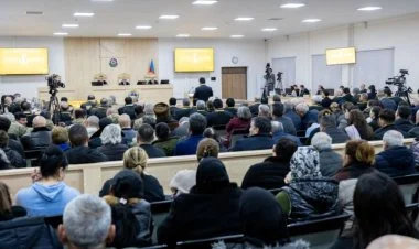 Bakı Məhkəmə kompleksində ermənilərin məhkəməsi davam edib