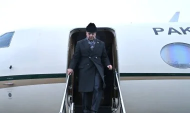 Şahbaz Şərif Azərbaycana gəlib FOTO