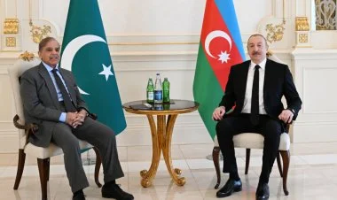 İlham Əliyev Şahbaz Şərifi təbrik edib