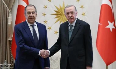 Ərdoğan Rusiya XİN başçısını qəbul edib YENİLƏNİB