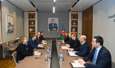 Ceyhun Bayramov Marsel de Vink ilə görüşüb
