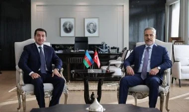 Ankarada Hikmət Hacıyev və Hakan Fidan arasında görüş olub