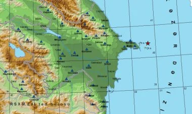 Xəzərdə zəlzələ olub