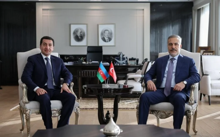 Ankarada Hikmət Hacıyev və Hakan Fidan arasında görüş olub