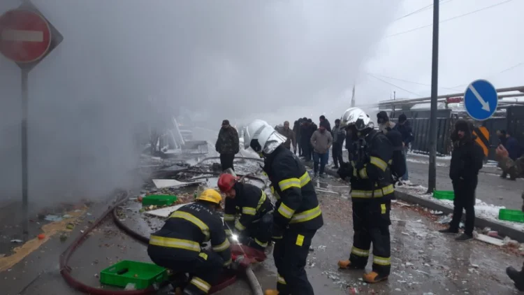 Bakıda mağazada partlayış olub, 3 yaralı var YENİLƏNİR