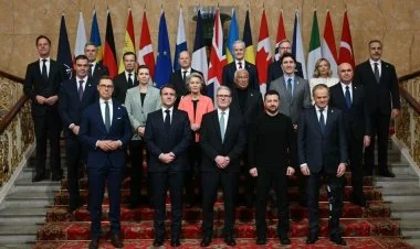 Londonda Avropa liderlərinin Ukraynaya dair sammiti olub
