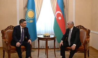 Bakıda Azərbaycan və Qazaxıstan baş nazirləri görüşüb