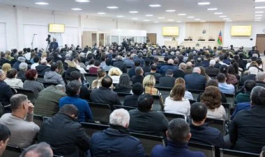 Separatçı ermənilərin məhkəmə prosesi davam edib FOTO