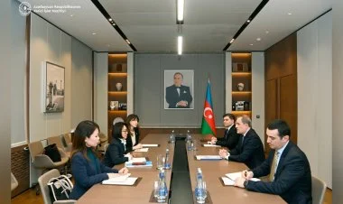 Ceyhun Bayramov BMT-nin məmuru Qui-Yeop Sonu qəbul edib