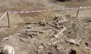 Ağdamda qazıntı zamanı sümüklər aşkarlanıb