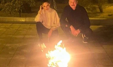 Mehriban Əliyeva Od çərşənbəsi ilə bağlı paylaşım edib FOTO