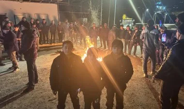 Həsənriz kəndində 33 ildən sonra ilk dəfə bayram tonqalı