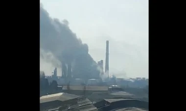 Bakı Neft Emalı Zavodunda yanğın söndürülüb YENİLƏNİB