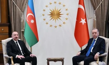 İlham Əliyevin R.T.Ərdoğan ilə təkbətək görüşü keçirilib