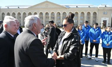 Birinci vitse-prezident Mehriban Əliyeva Gəncəyə səfər edib