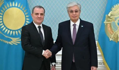 Ceyhun Bayramov Kasım-Jomart Tokayevlə görüşüb YENİLƏNİB