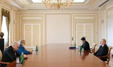 Prezident İlham Əliyev qəbullar keçirib