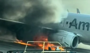 “American Airlines”a məxsus təyyarədə yanğın baş verib