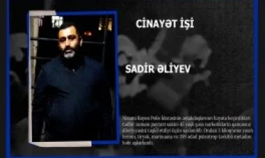 Narkoşəbəkə üzvü həbs edib VİDEO