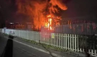 Britaniyada yarımstansiyada güclü partlayış baş verib