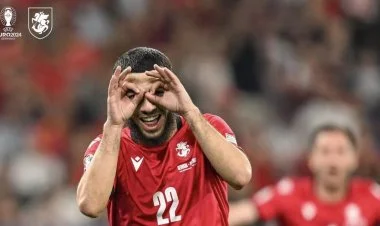 Gürcüstan millisi Ermənistan yığmasını 6:1 darmadağın edib