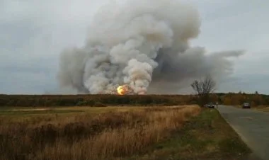 Çexiyada Ukraynanı sursatla təchiz edən anbar partlayıb