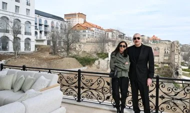 İlham Əliyev və Mehriban Əliyeva Qarabağda YENİLƏNİB / VİDEO