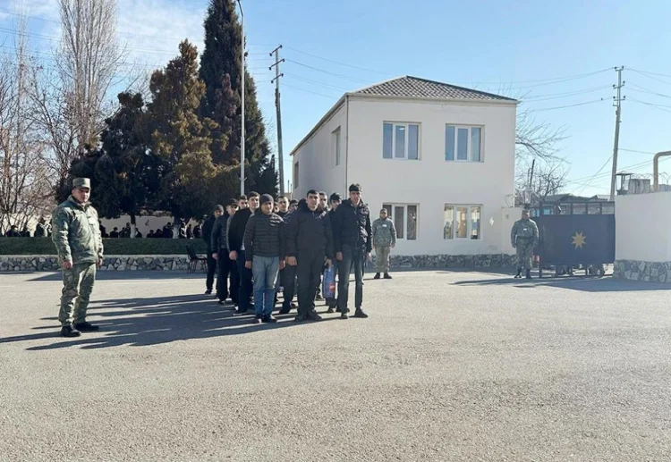 Hərbi vəzifəlilərin təlim toplanışı başlayıb FOTO