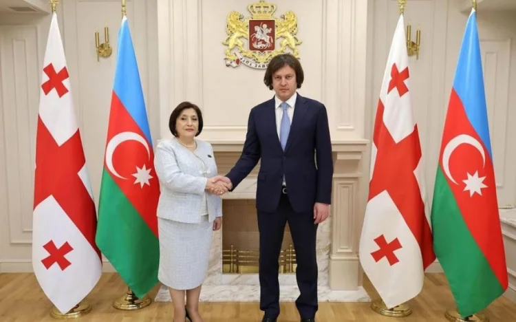 Sahibə Qafarova İrakli Kobaxidze ilə görüşüb YENİLƏNİB