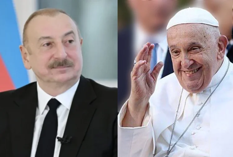 İlham Əliyev Roma Papasını təbrik edib