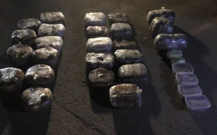Yardımlıda İran vətəndaşlarından 36 kq narkotik götürülüb