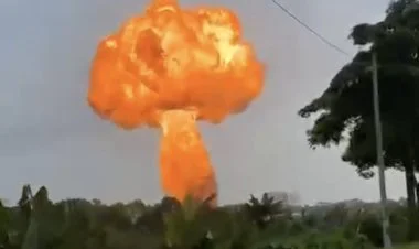 Malayziyada qaz kəmərindəki yanğında 112 nəfər xəsarət alıb