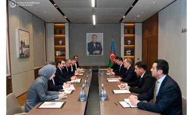 Ceyhun Bayramov İran Prezidentinin müşaviri ilə görüşüb