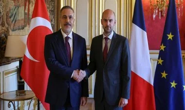 Hakan Fidan fransalı həmkarı ilə görüşüb