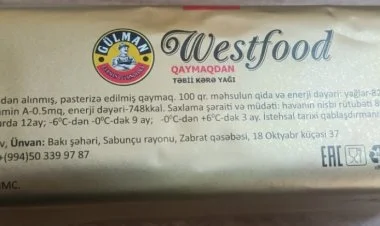 Kərə yağlarında uyğunsuzluq aşkarlanıb