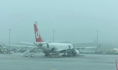 İstanbulun Sabiha Gökçən aeroportunda problem yaranıb