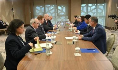 Sahibə Qafarova Daşkənddə Knessetin sədri ilə görüşüb FOTO