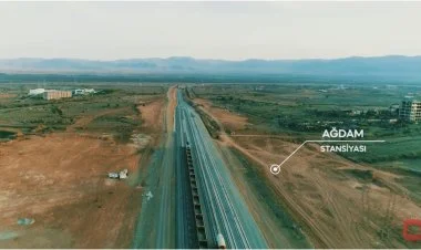 Bərdə-Ağdam dəmiryol xəttində işlər davam etdirilir