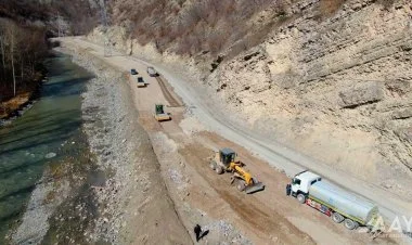Suqovuşan-Kəlbəcər yolundan yeni VİDEO