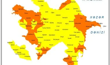 Küləkli hava ilə bağlı sarı və narıncı xəbərdarlıq verildi