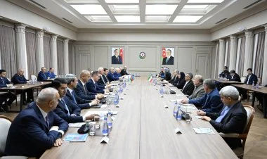 Şahin Mustafayev Fərzanə Sadiqi ilə görüşüb